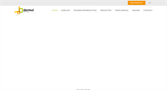 Desktop Screenshot of dermul.com